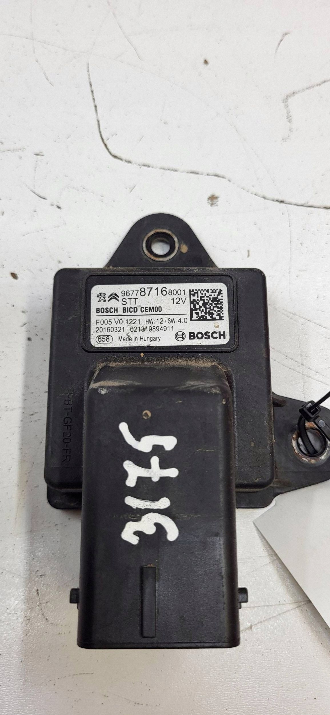 Start-stop-ohjain Peugeot OE 9677871680 image 6