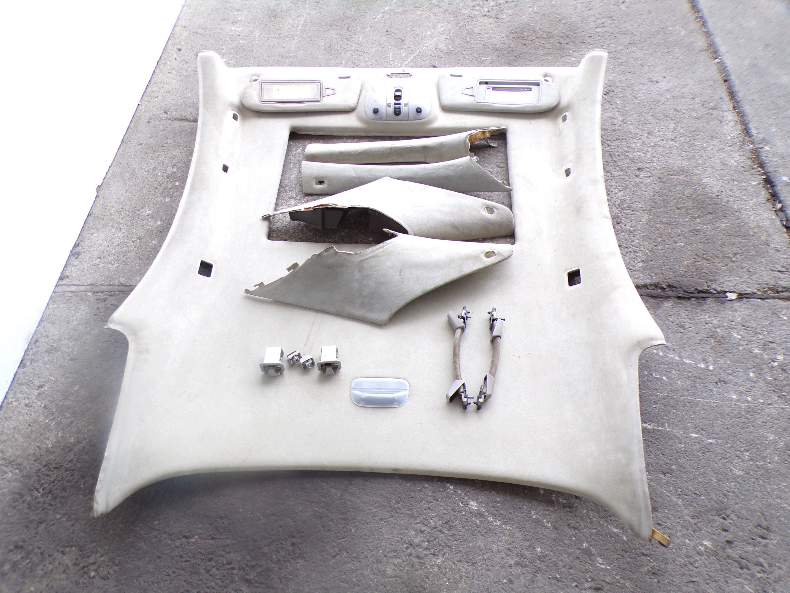 Forro de Teto Mercedes W215 CL AMG Alcantara Completo