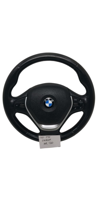 BMW F20 F30 F36 F32 OHJAUSPYÖRÄ NAHKA TYYNY KROMI MONITOIMINTO NRO 120