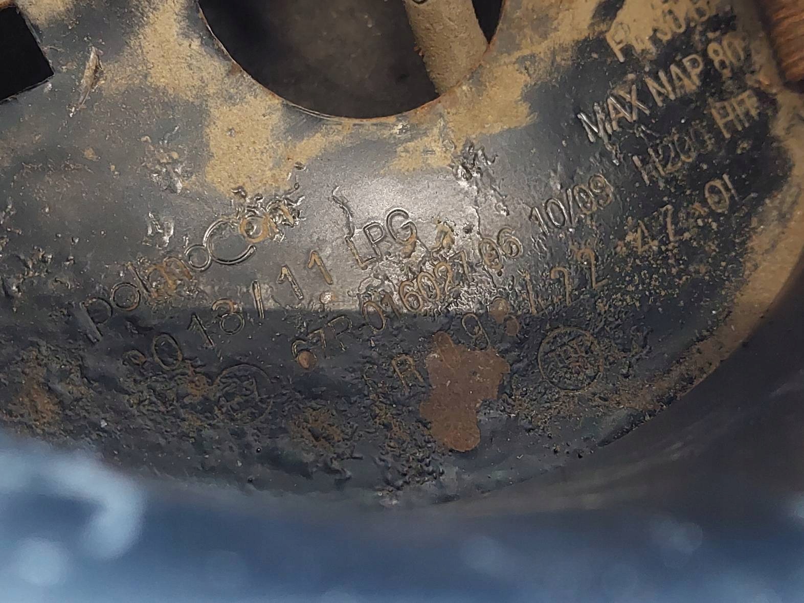 LPG Tank 47L 2028R Wheel Duplicate Read Description image 3