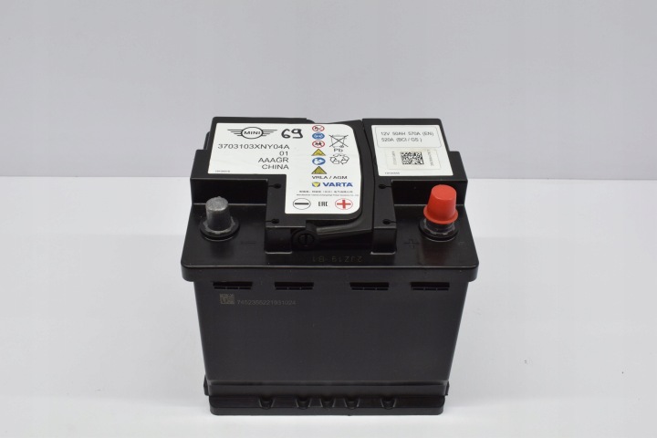 Akku AGM 12V 50Ah 570A BMW 9364597 OEM 2022