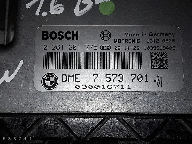 2006 Mini Cooper R56 ECU 1.6 bensiini