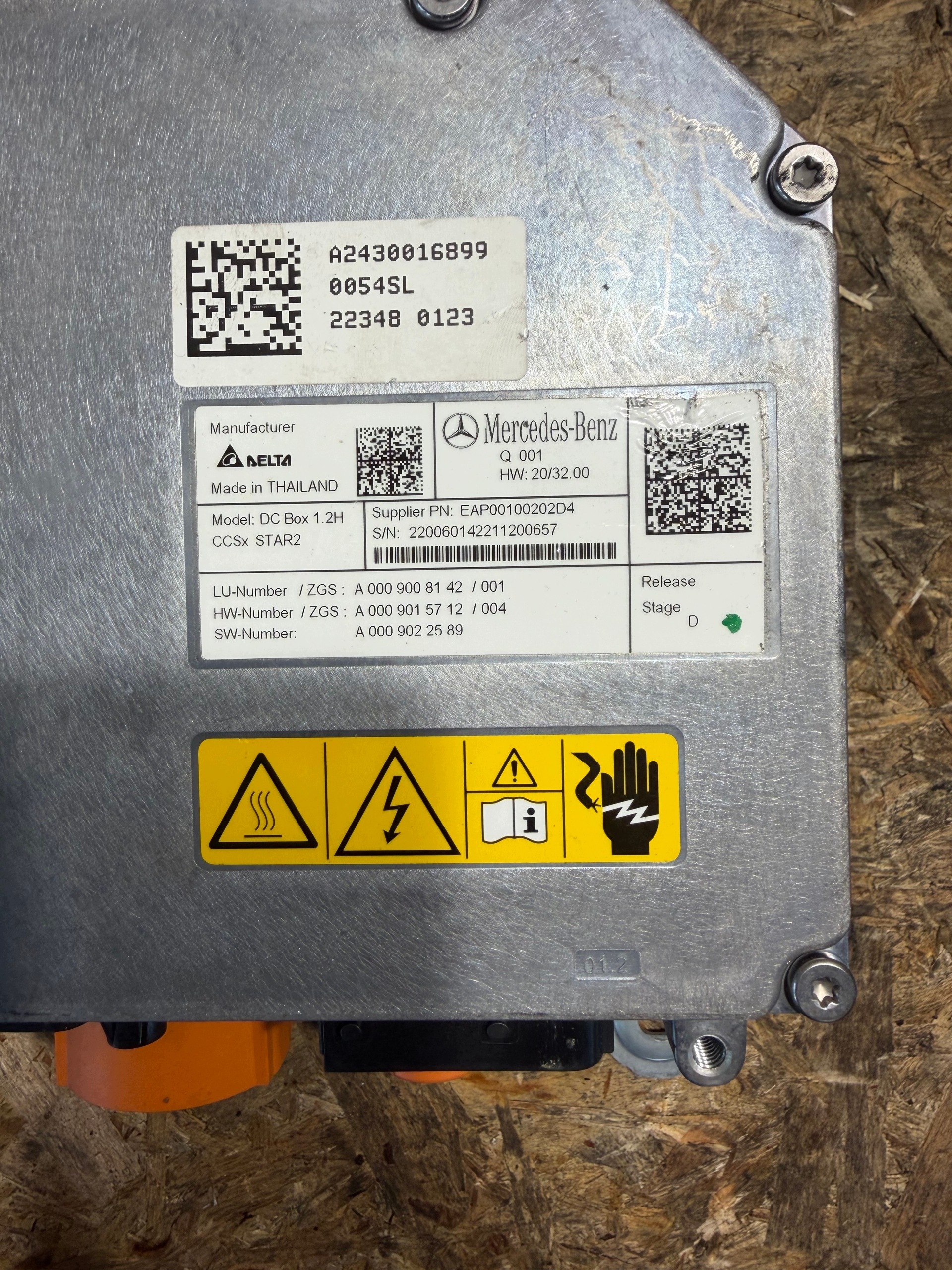 Spannungswandler A0009009639 Mercedes EQB X243 EQA H243 image 3