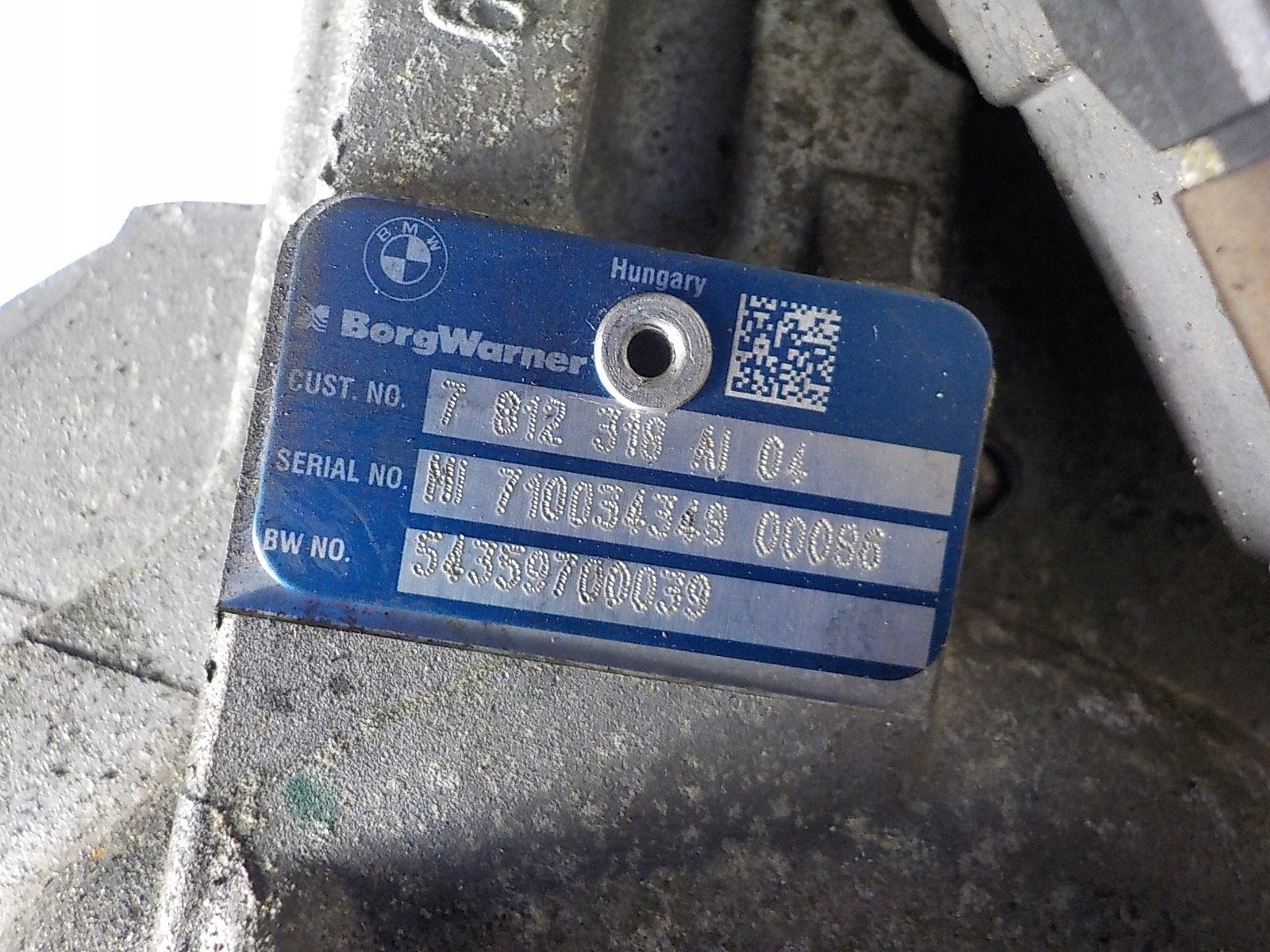MINI R55 R56 R57 R60 R61 1.6D 90KM 112KM TURBOLADER 7812318 54359700047 image 9