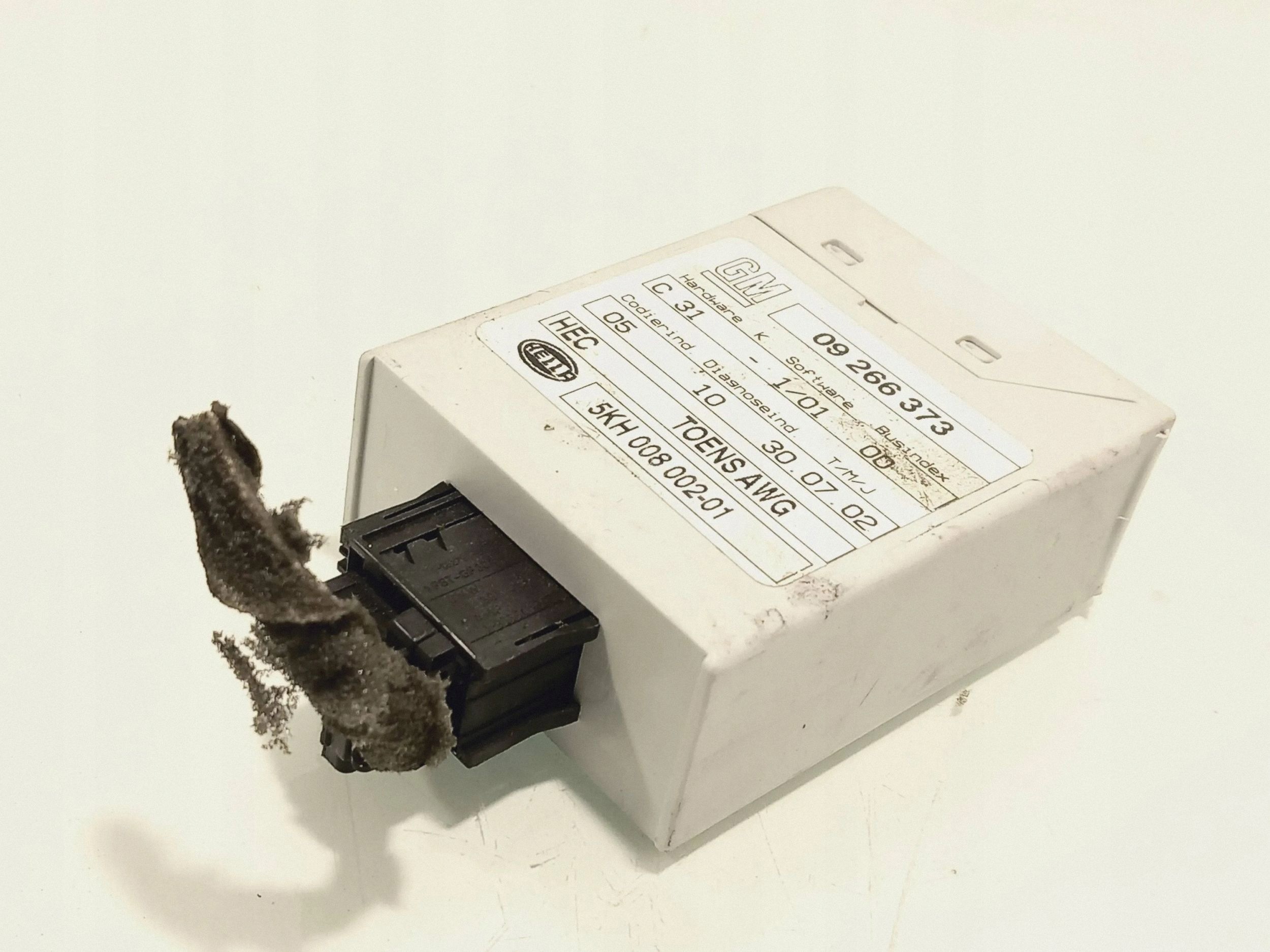 Module de régulateur de vitesse Opel Omega B2 09266373 image 2