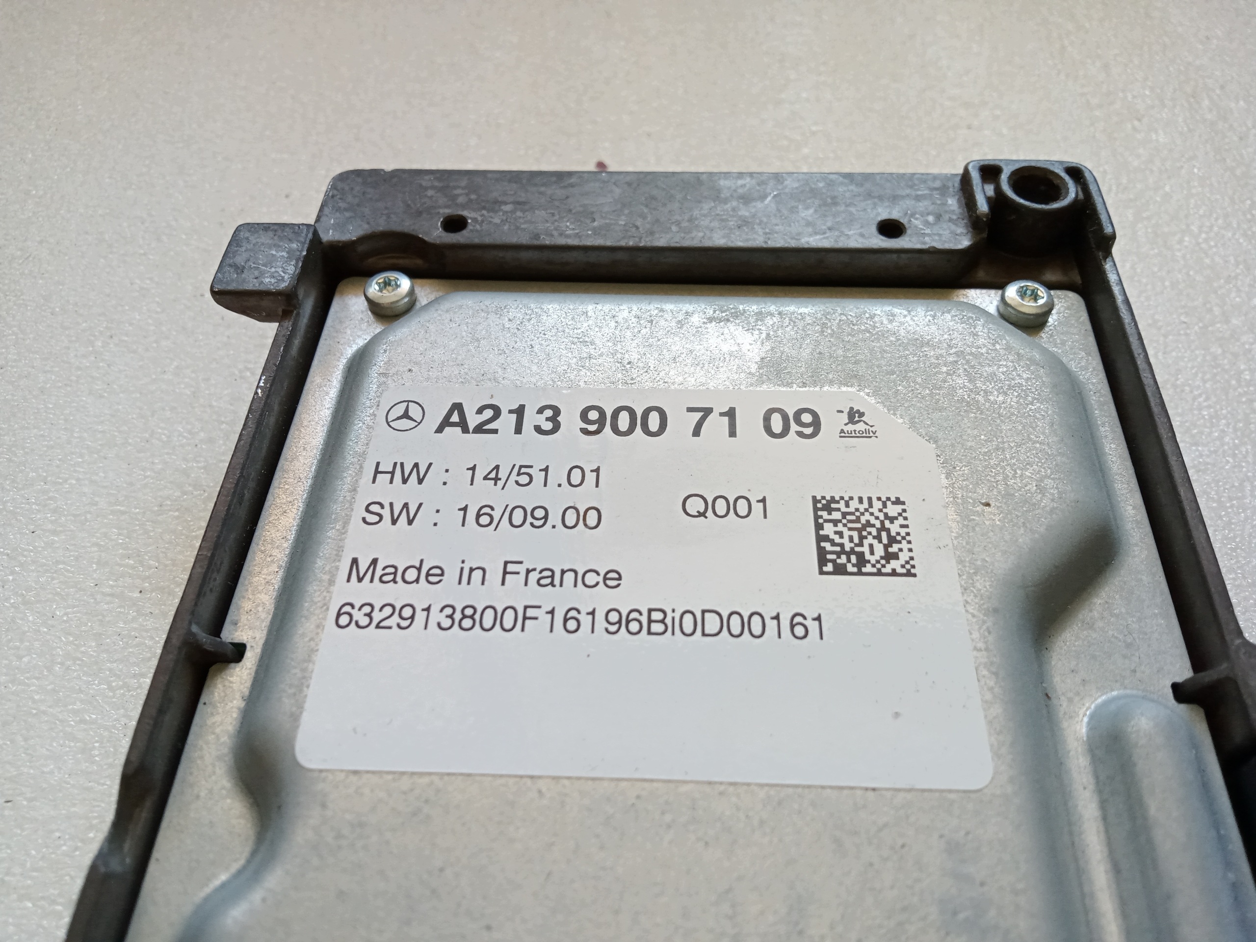 MERCEDES E W213 Módulo Control Tempomat A2139007109 image 6