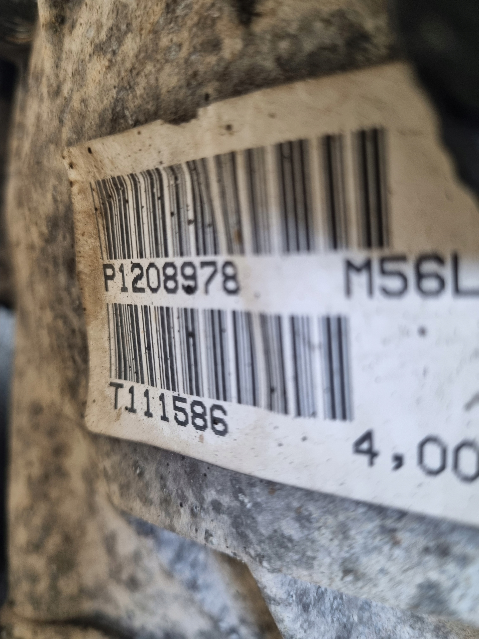 Vaihteisto Volvo S80 I 2.4i manuaali