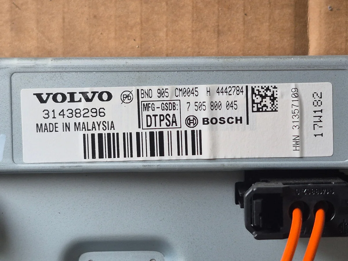 Volvo V40 Schermo Display 31438296 image 6