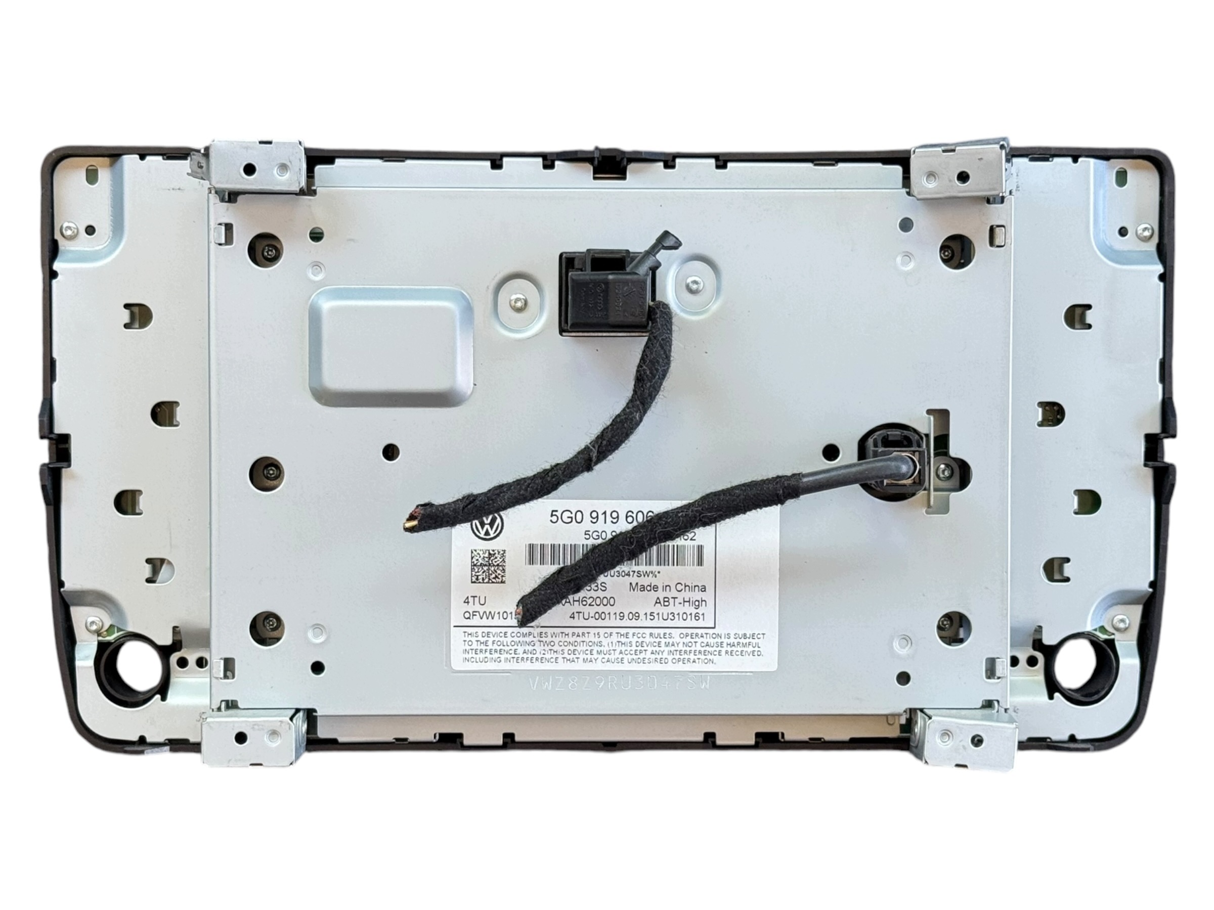Écran radio navigation VW Passat B8 2016 5G0919606 image 5