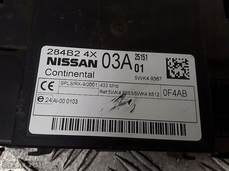 2009 Nissan Navara ECU 5WK49367 image 3