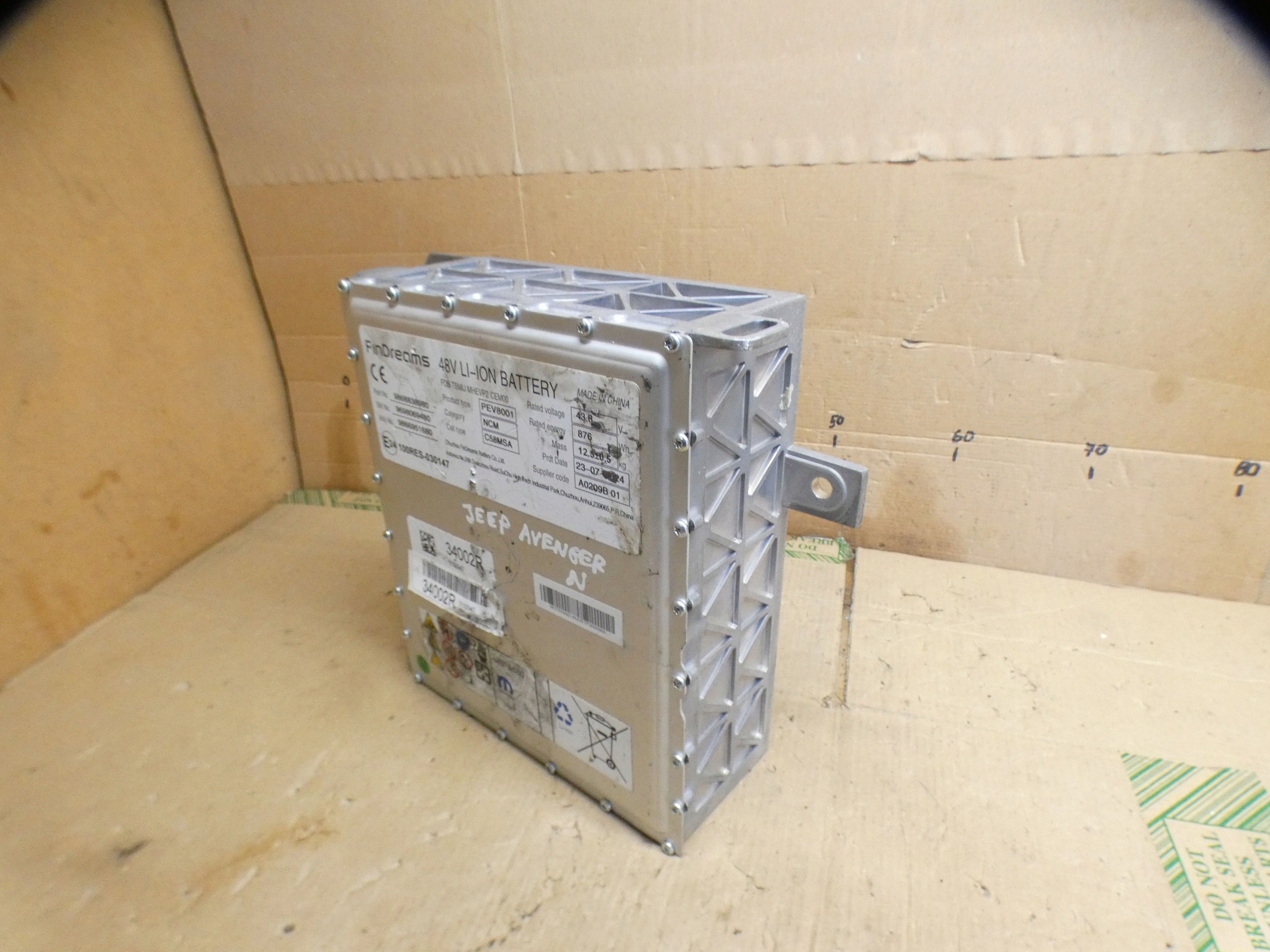 Batterie 48V Jeep Avenger 23- 1.2 THP MHEV 9868838980 image 6