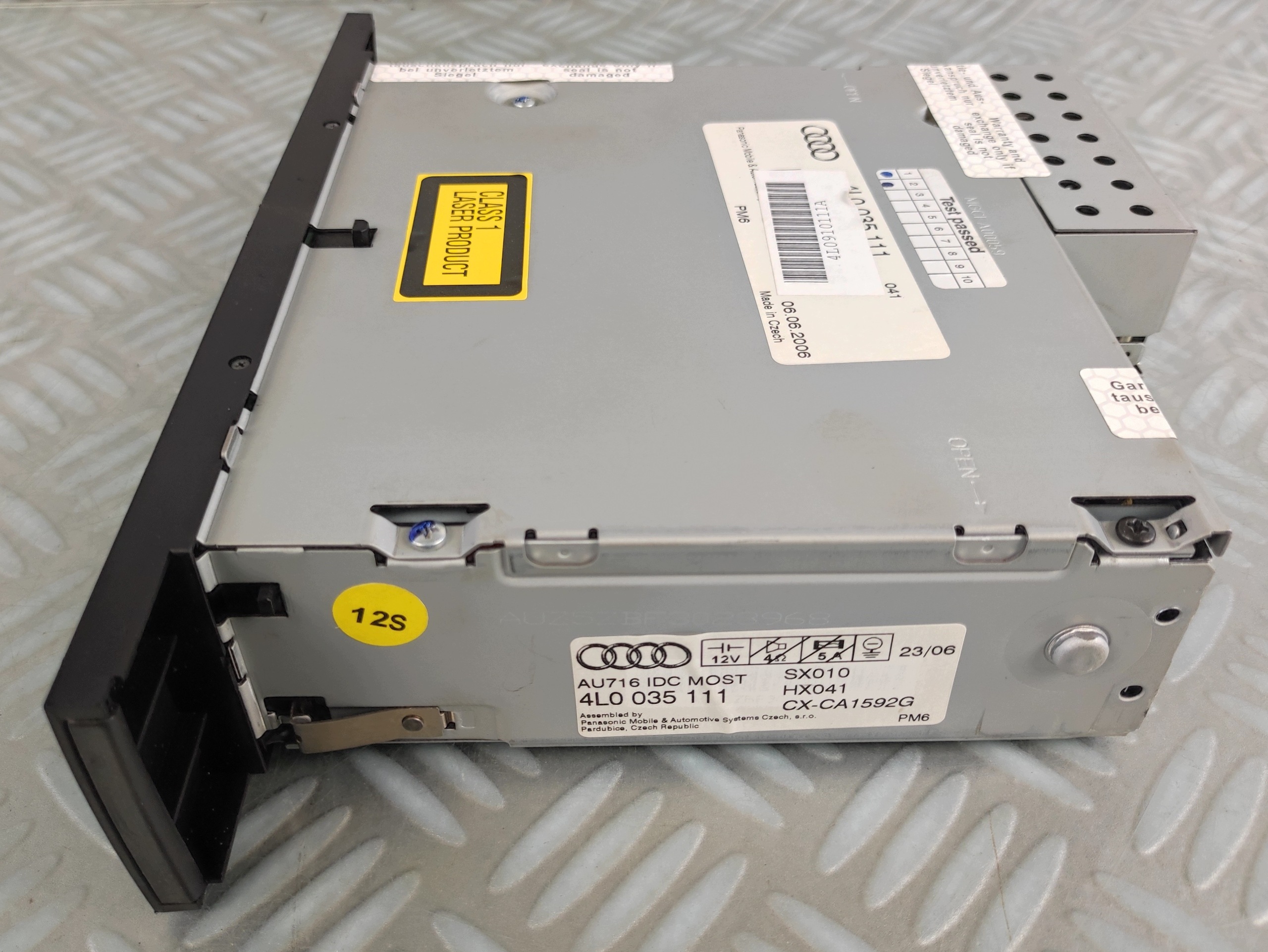 4L0035111 4L0910111A lecteur CD changeur AUDI Q7 4L 2005- A6 C6 A8 D3 image 4