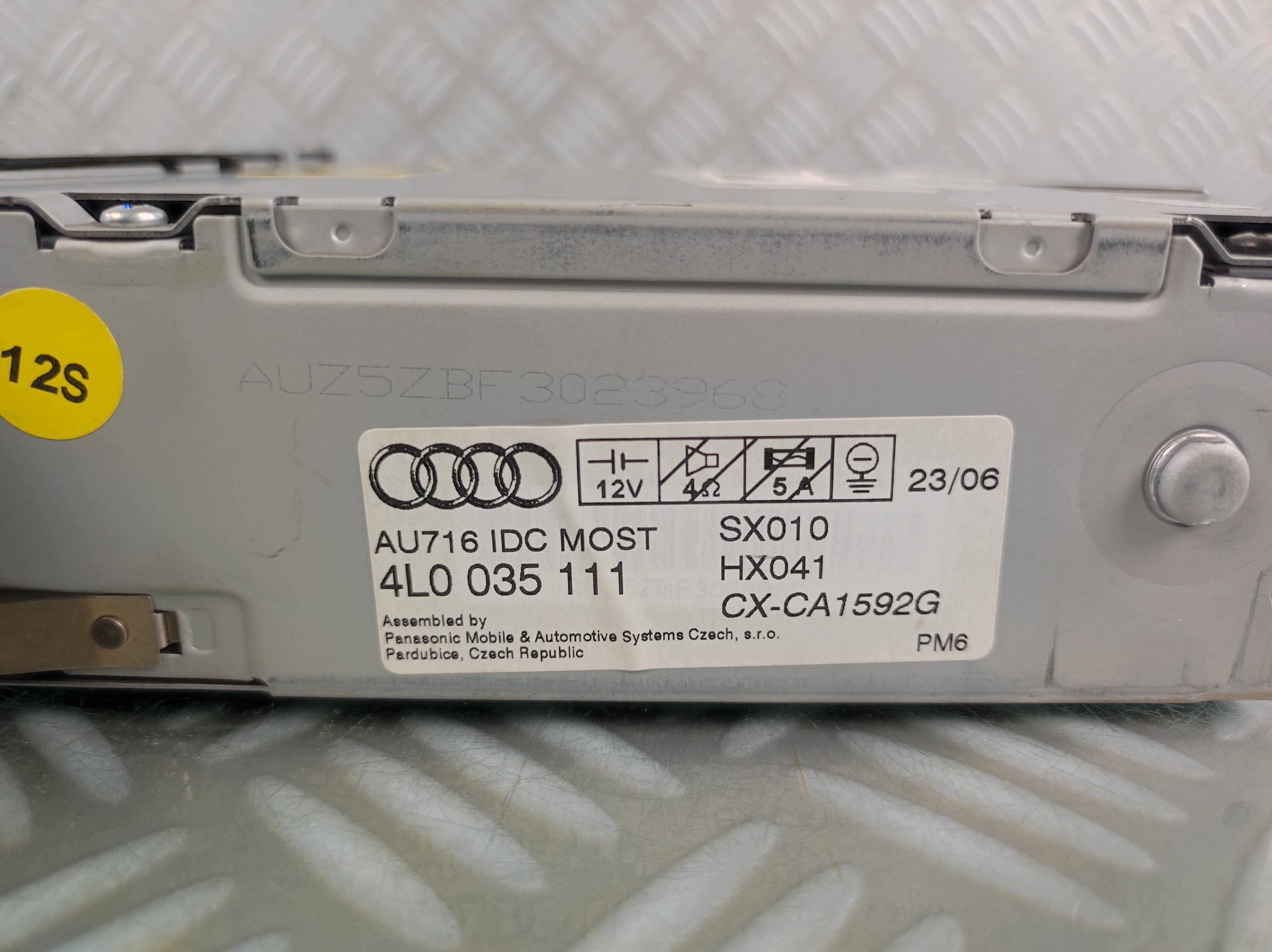 4L0035111 4L0910111A lecteur CD changeur AUDI Q7 4L 2005- A6 C6 A8 D3 image 8