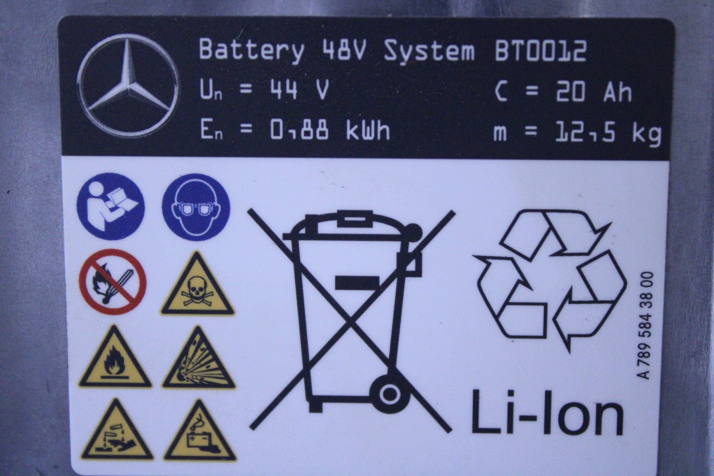Mercedes GLE W167 Hybridiakku 20Ah image 5