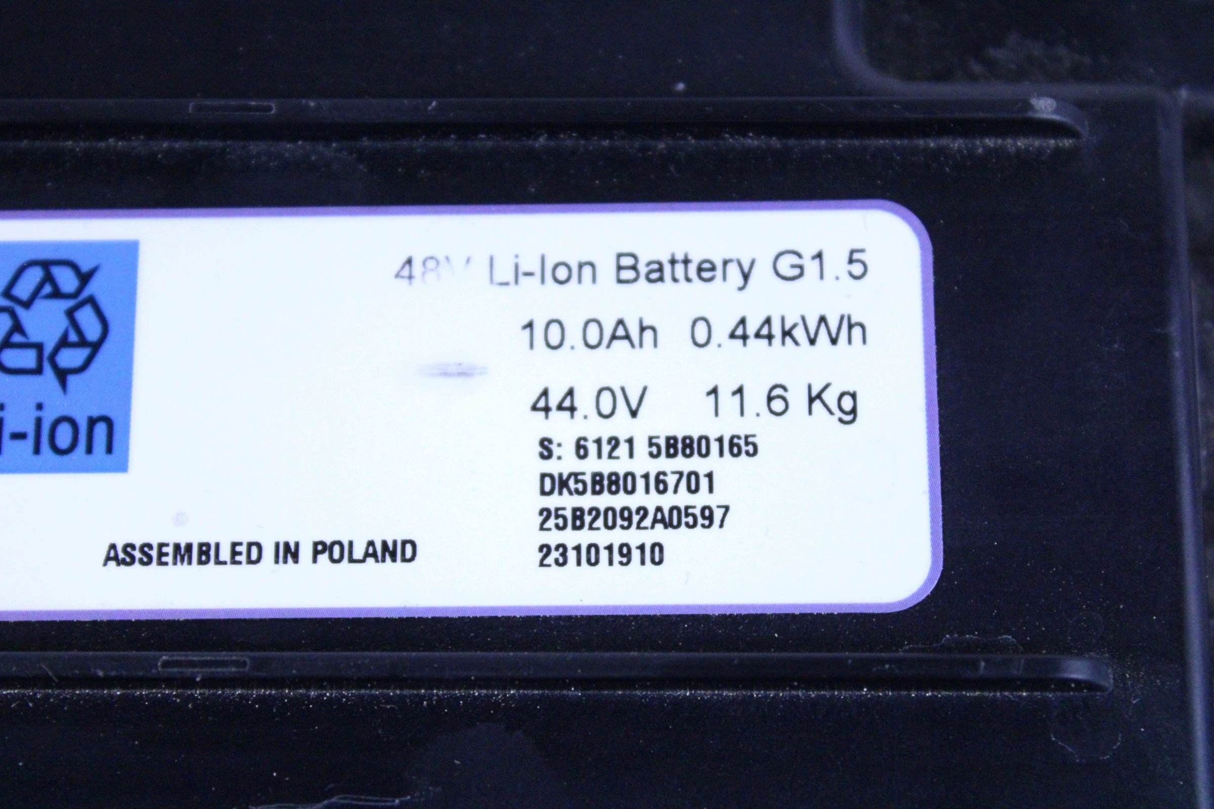 BMW X5 G05 X7 G07 Li-Ion 10Ah 48V Batteri image 4