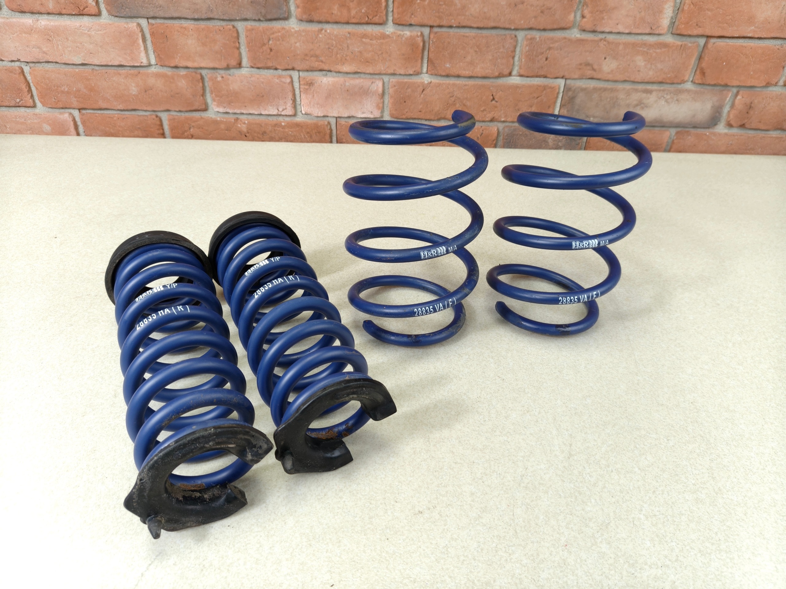 BMW F20 F21 F22 Sportfedern Tieferlegung VA HA H&R 6865639 image 2