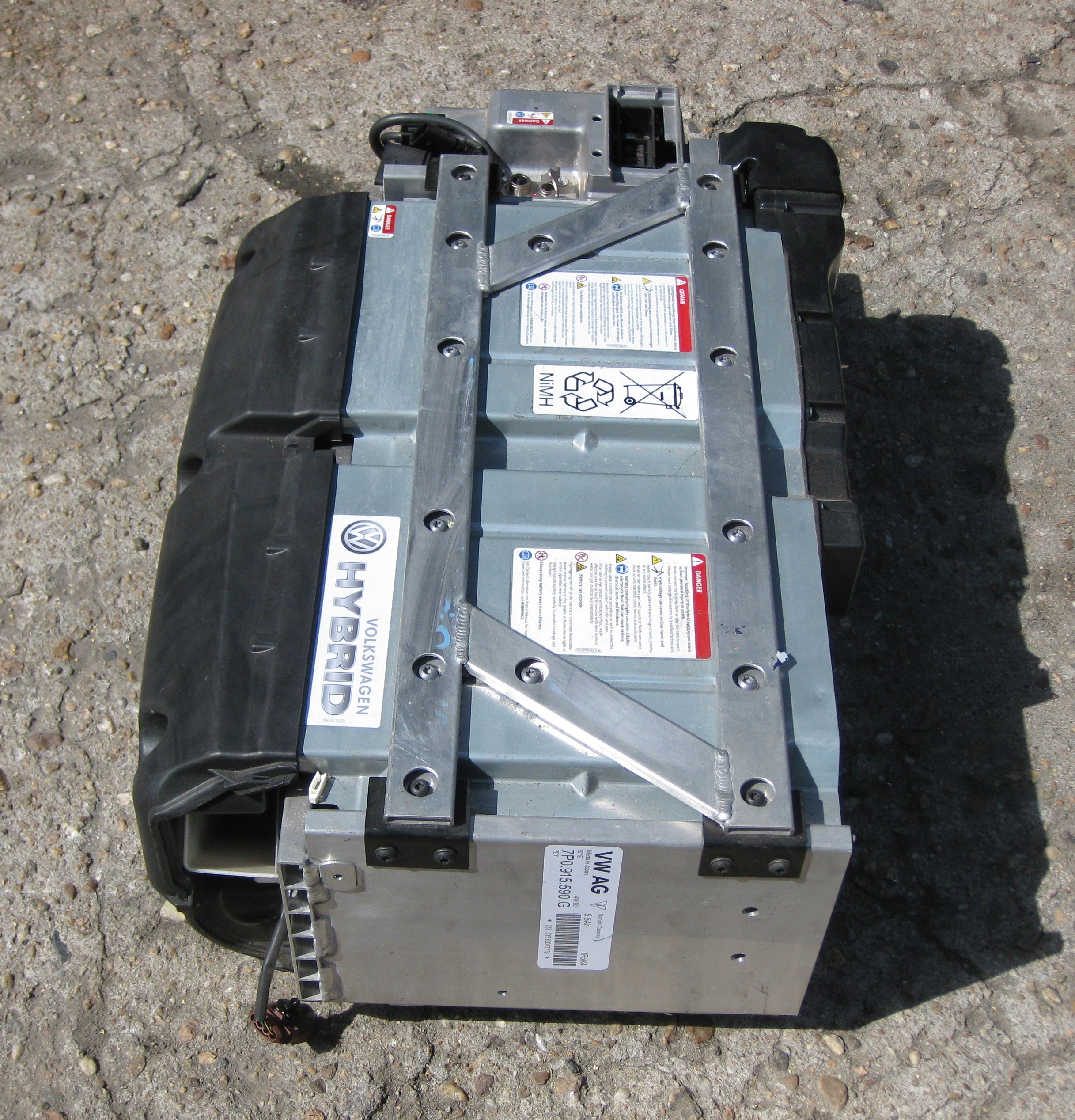 Batterie Porsche Cayenne II 92A 7P Hybrid 7P0915590G image 4