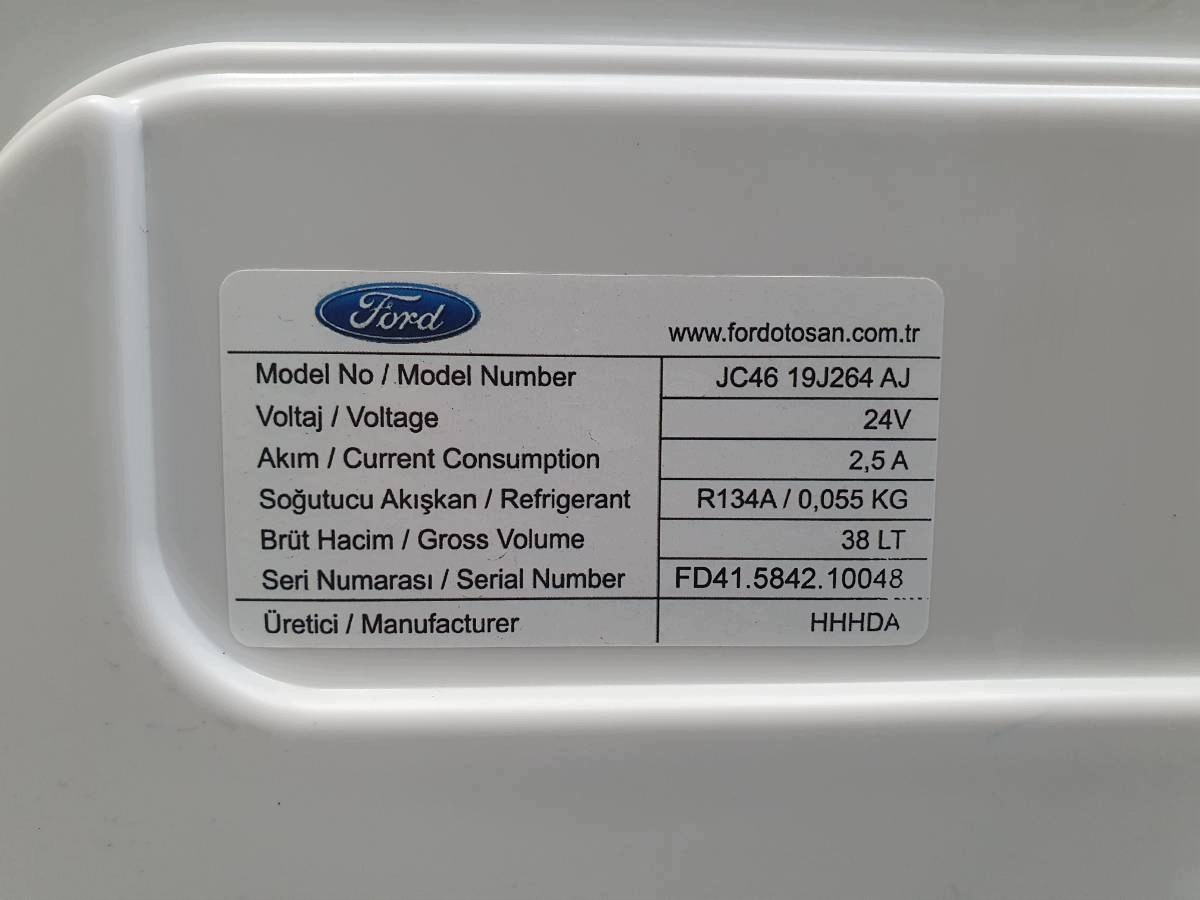 Jääkaappi Ford F-Max JC4619J264AJ image 3