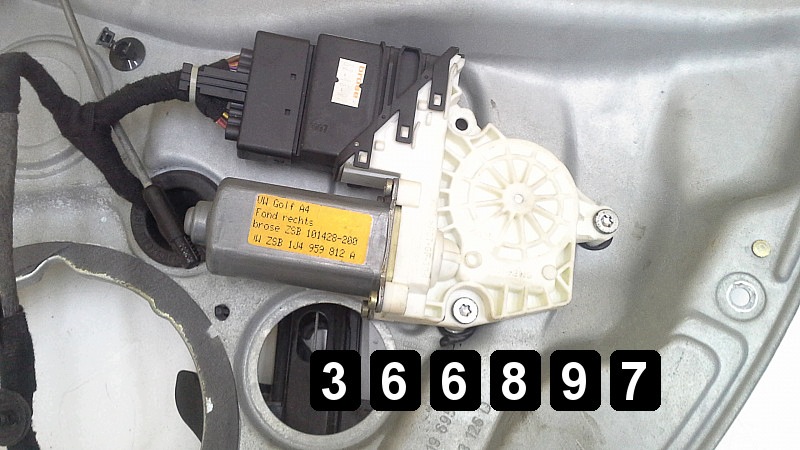 Regulador de Vidro VW Golf 1999 1J4839756A image 4