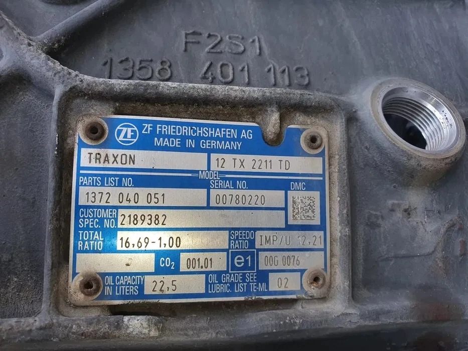 Boîtier de boîte de vitesses ZF Traxon DAF XF image 4