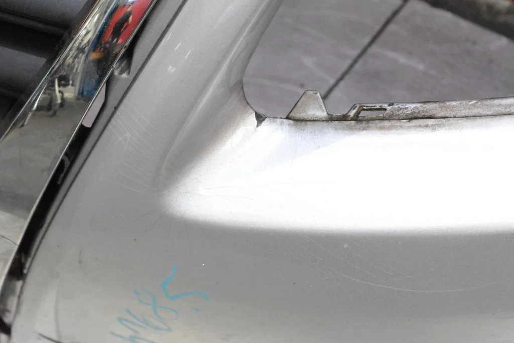 Stoßstange Vorne Silber VW Passat B6 05-10 image 8