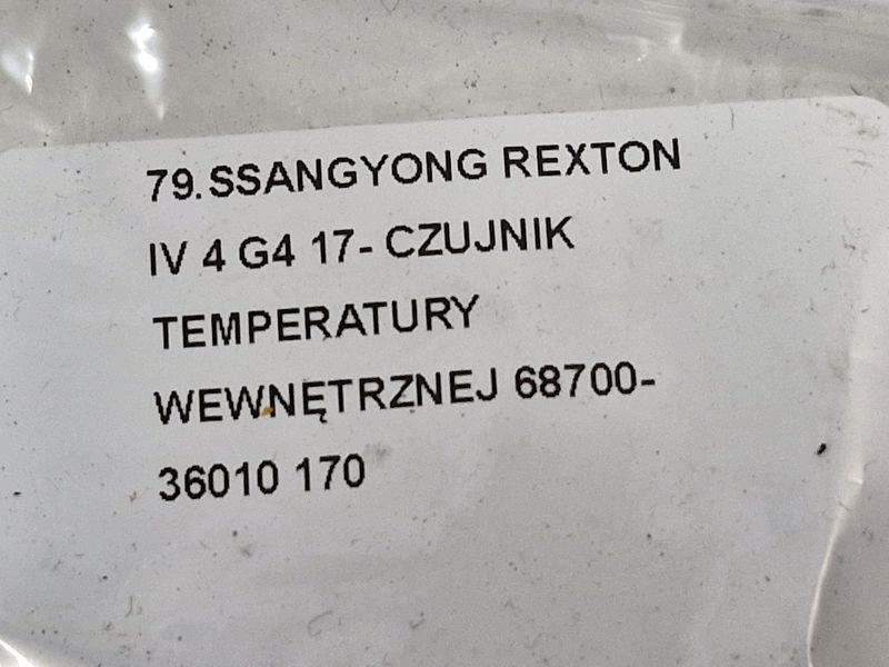 SsangYong Rexton G4 Interieur Temperatuur Sensor image 7