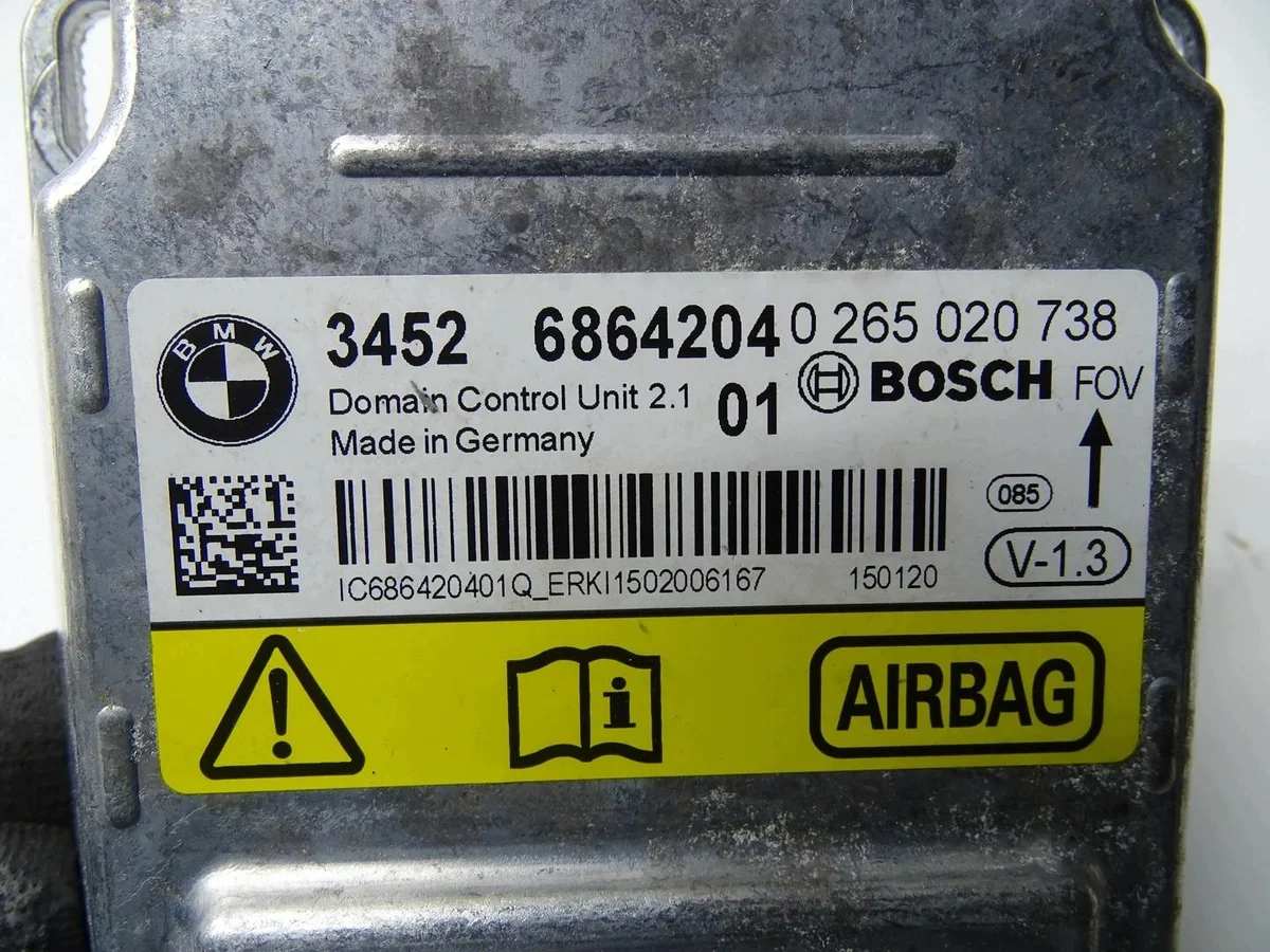 Airbag Steuergerät 6864204 BMW F30 F31 F20 image 4