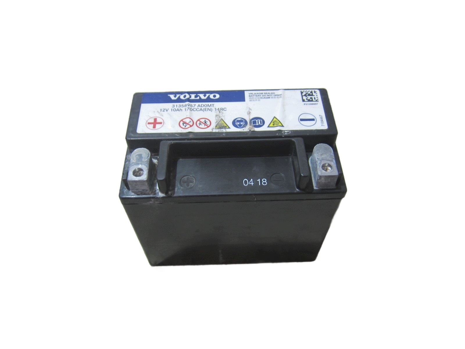 Volvo Zusatzbatterie XC60 XC40 XC90 S60 10Ah 170A 31358957 image 2