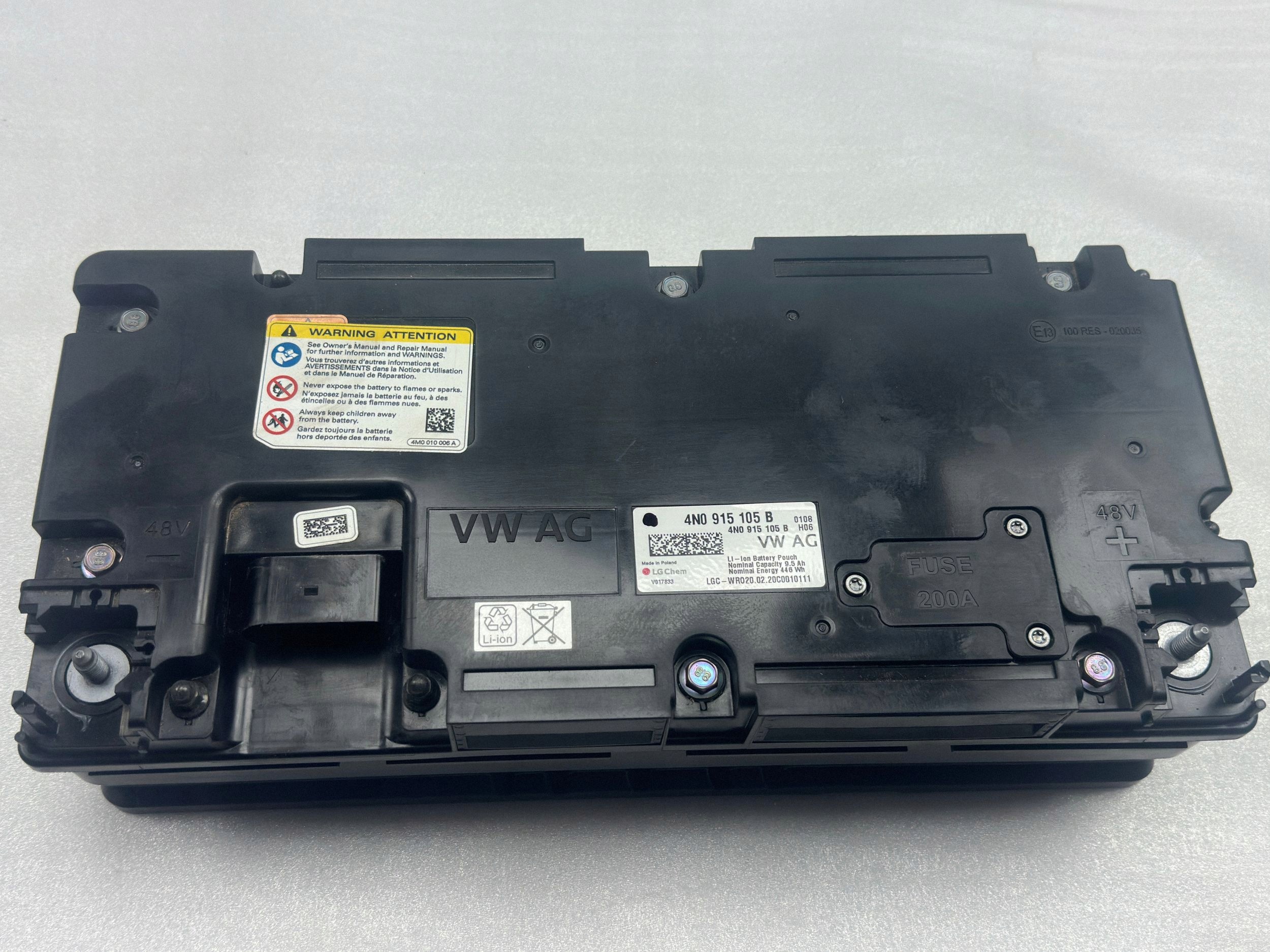 Bateria Audi OE 4N0915105B 48 Ah Usada image 2