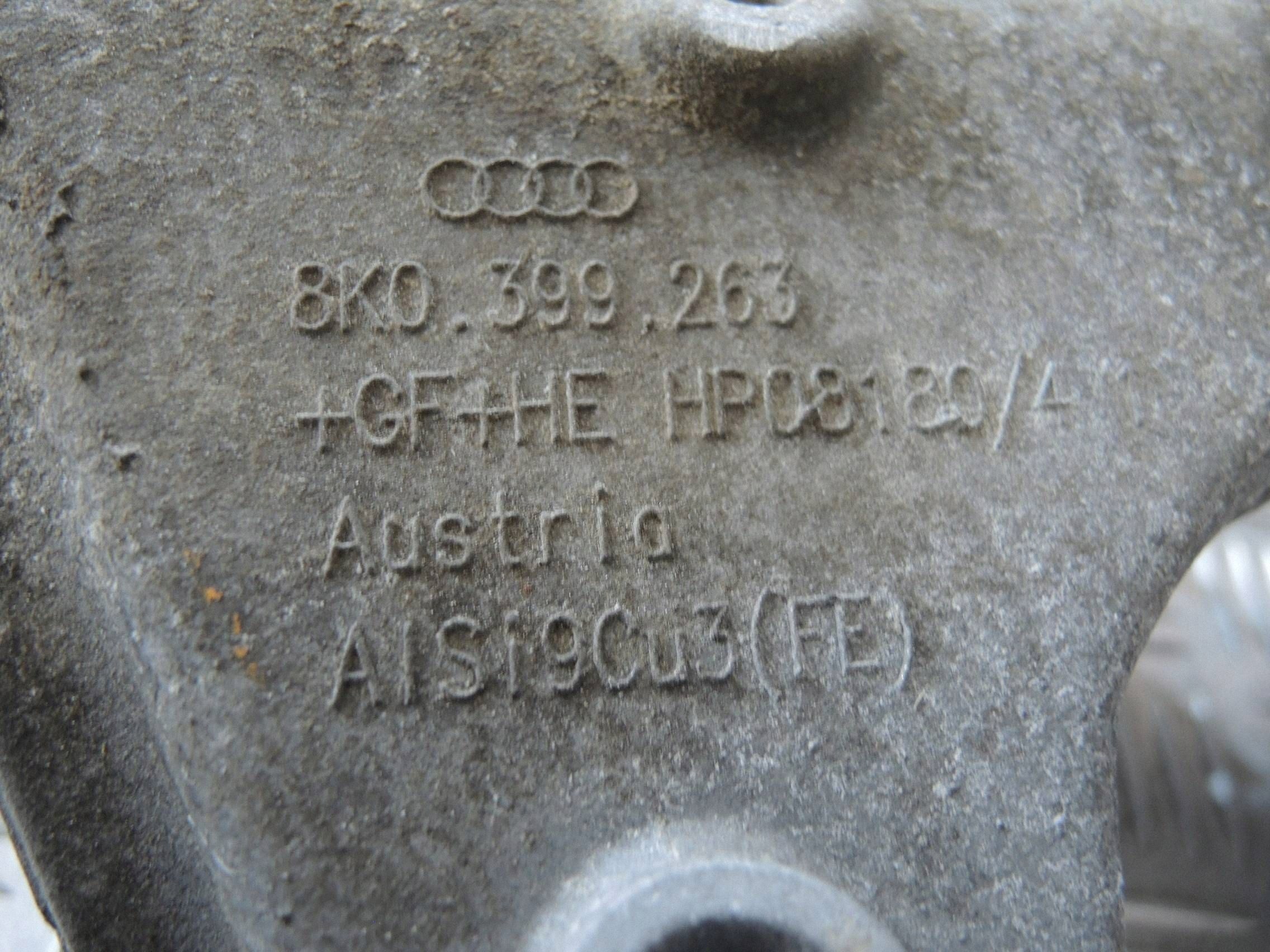 Suporte de Caixa Audi 8K0399263AD image 6