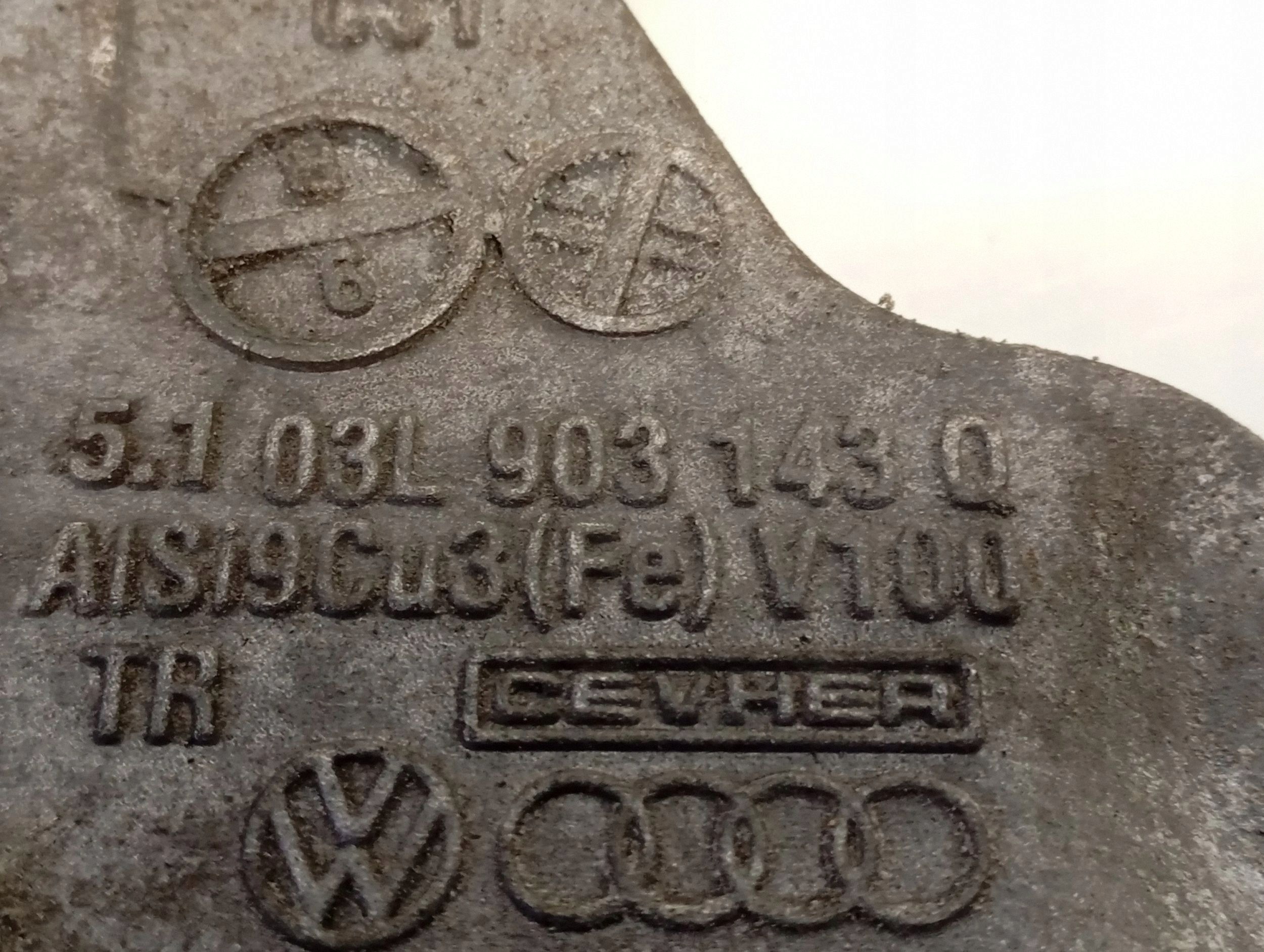 VW SEAT SKODA Alternatorbeugel 03L903143Q image 9