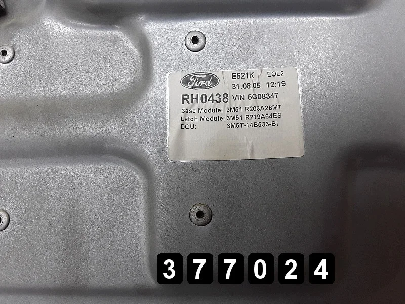 Ford C Max 2005 Lève-vitre 3m51r203a28mt image 4