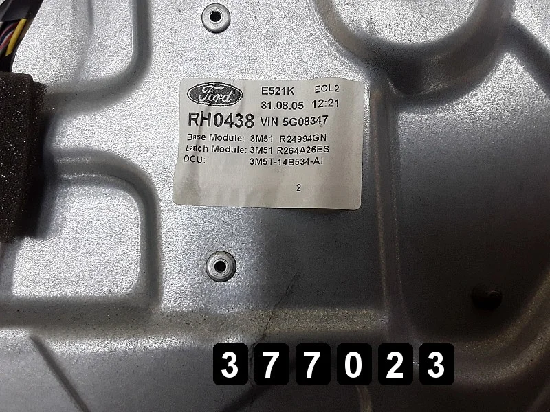 Régulateur de vitre Ford C Max 2005 3M51R24994GN image 4