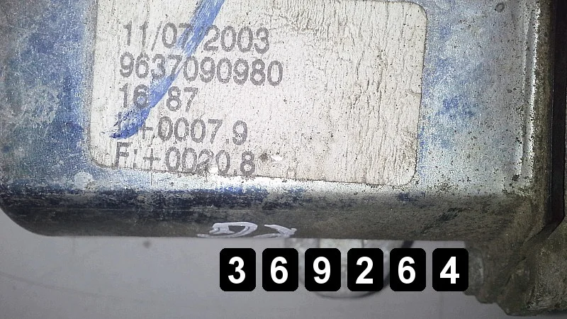 Citroen Xsara Picasso 2003 Fönsterhissregulator image 5