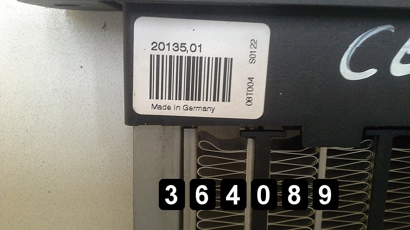 Chauffage électrique Kia Ceed 2007-2013 2013501 image 4