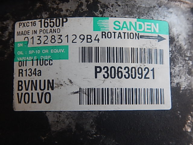 Volvo XC60 D5 AC Compressor 30630921 Used