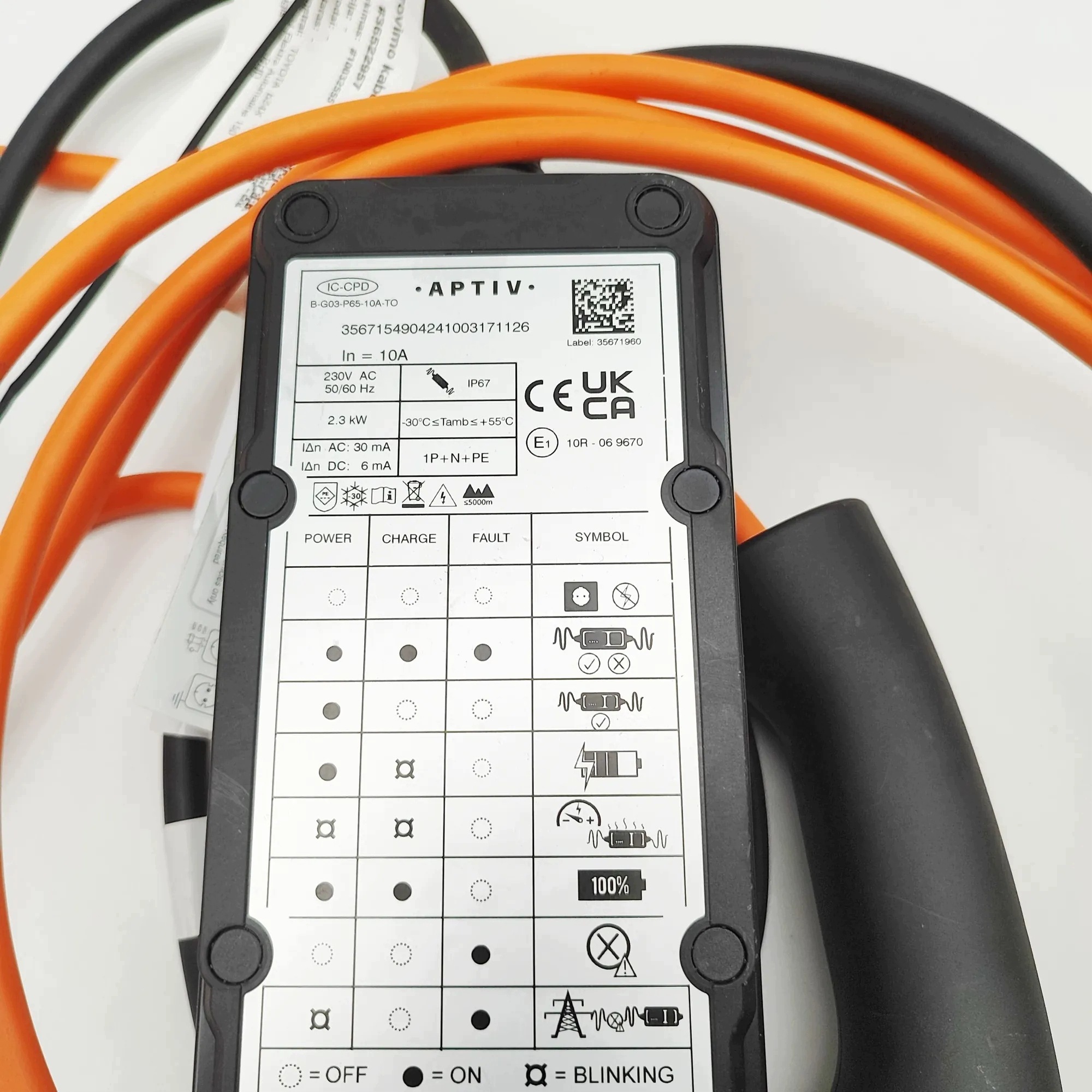 Cable de carga de batería Toyota bZ4X G9060YM131 150kW 2024 image 5
