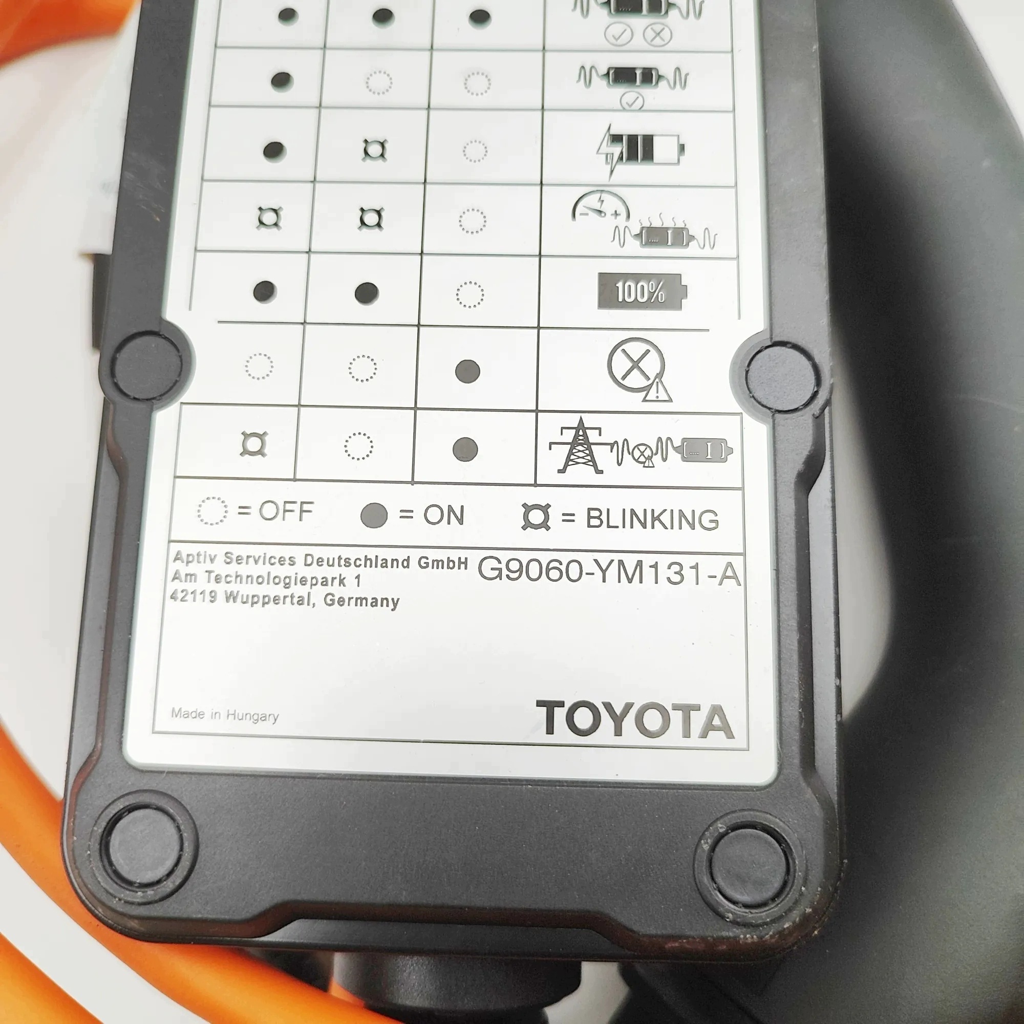 Cable de carga de batería Toyota bZ4X G9060YM131 150kW 2024 image 6