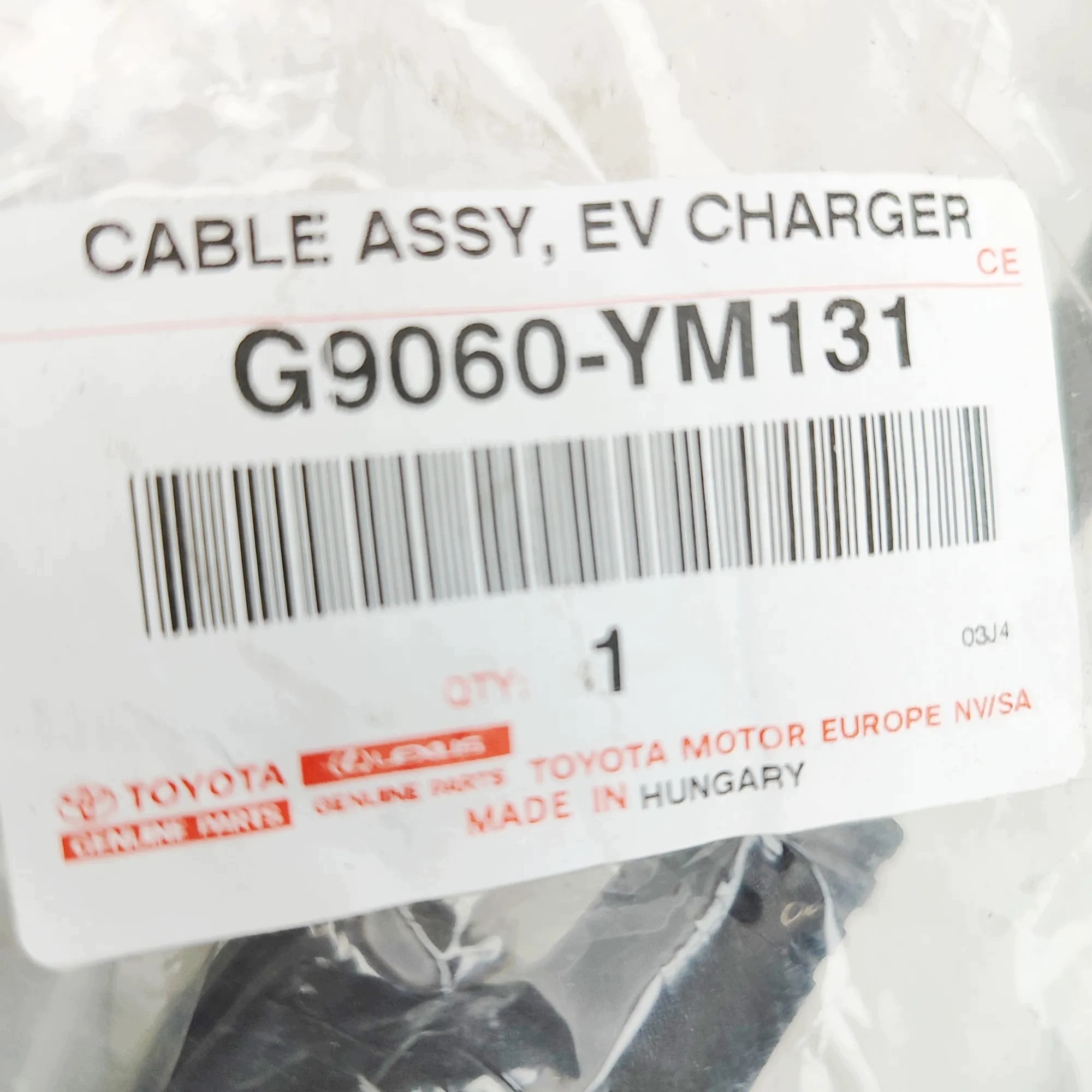 Cable de carga de batería Toyota bZ4X G9060YM131 150kW 2024 image 9