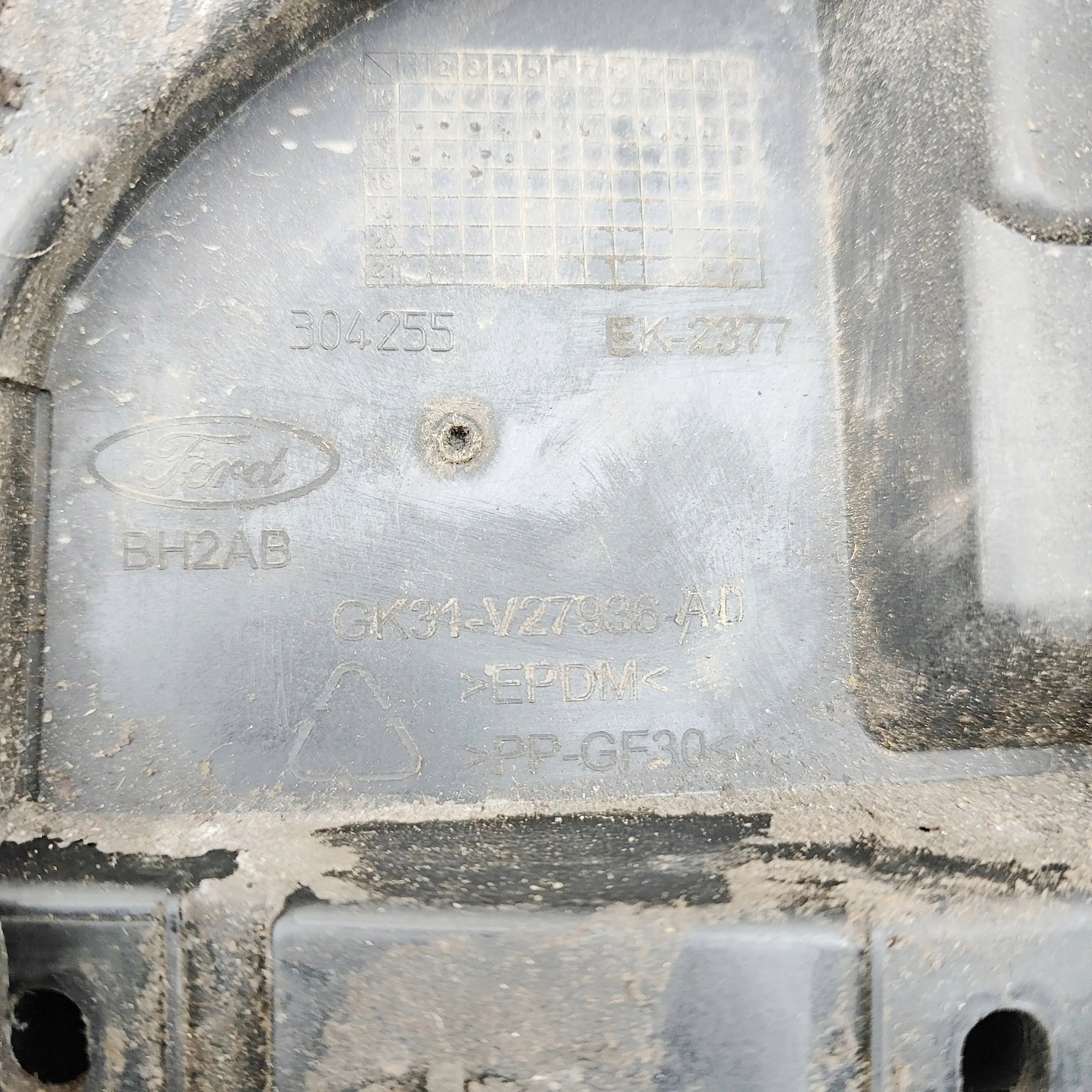 Bränsletankslock Ford Transit V363 Chassi (GK31V27936AD) image 6