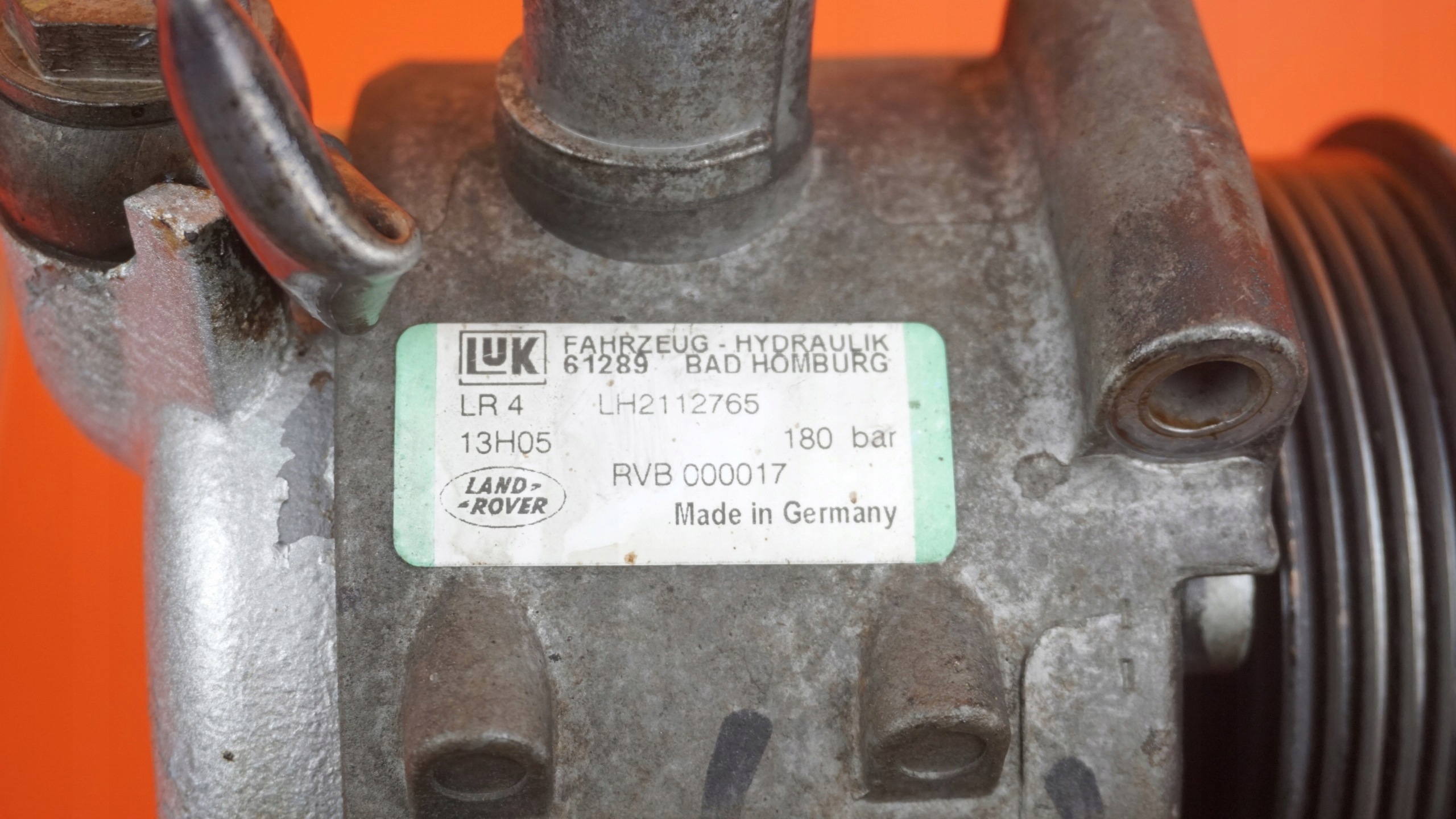 Pompe de suspension Range Rover L322 4.2 V8 image 7