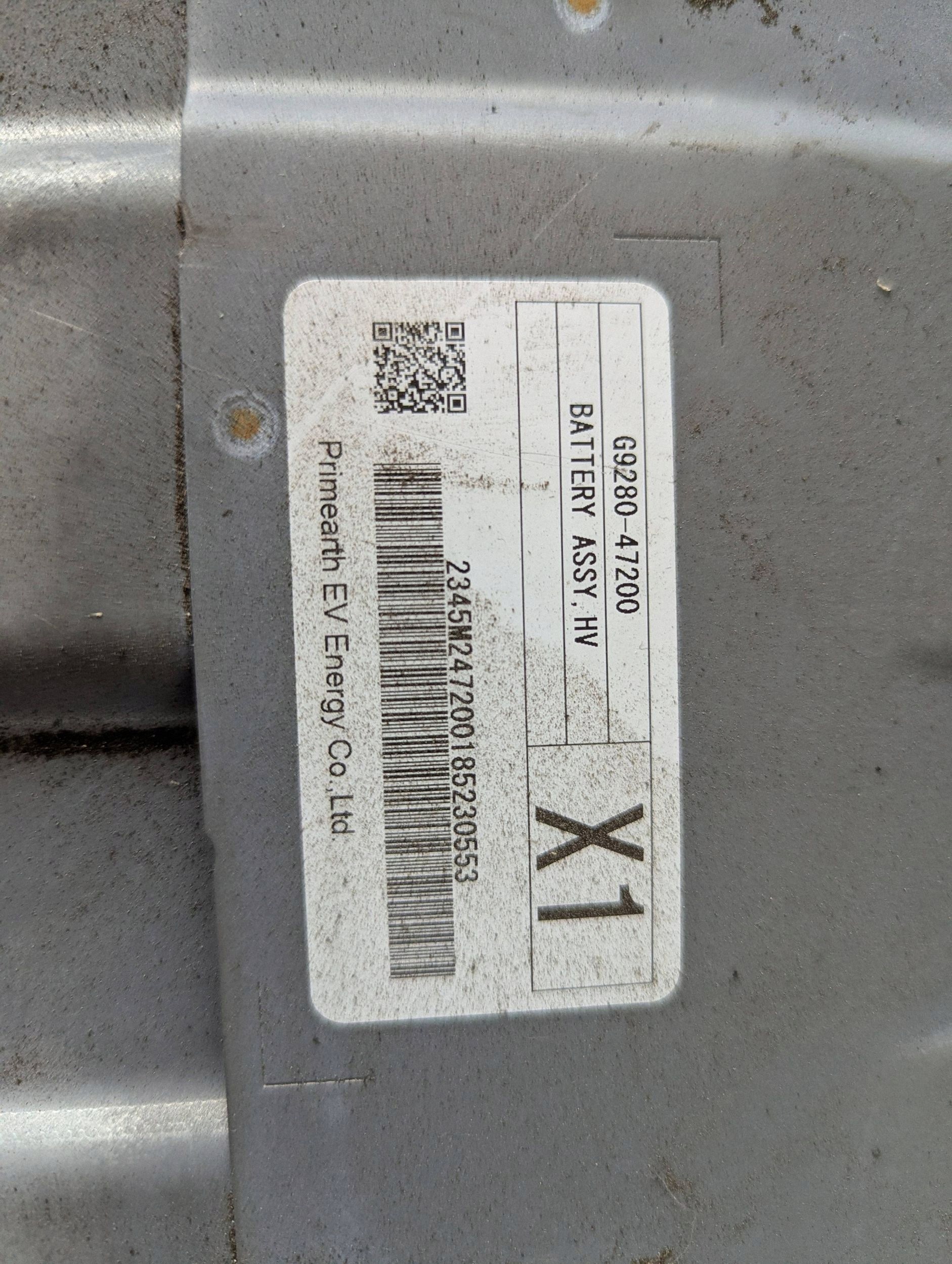 Toyota Prius XW50 2015-2023 1.8 Hybrid Batterie OEM G928047200 image 4