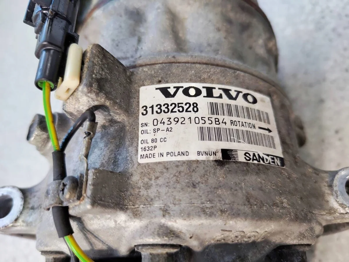 Compressor AC Volvo XC60 I 31332528AOP image 6