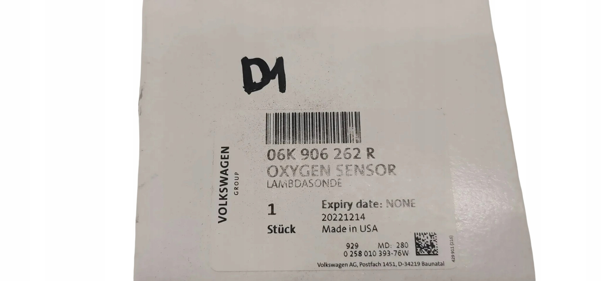 Lambda-sond Vw Audi Seat Skoda Avgassensor OE 06K906262R image 3
