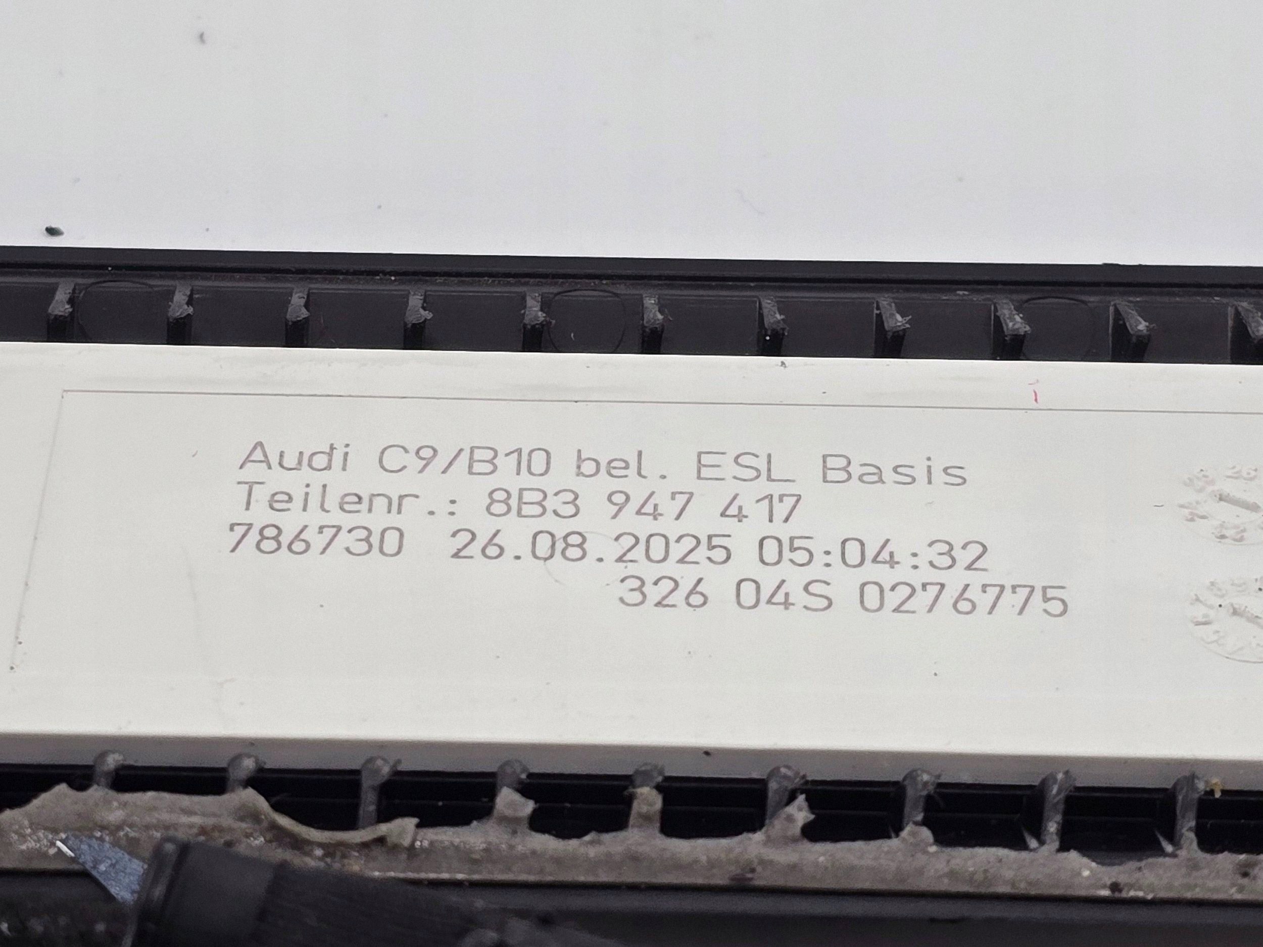 Audi A5 B10 Kombi Seuils de Porte LED 8B3947417 image 7