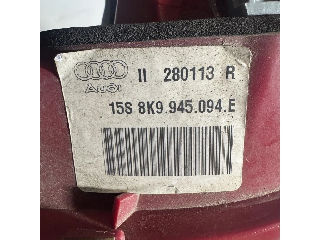 AUDI A4 Avant B8 Rear Right Inner LED Tail Light OEM 8K9945094E
