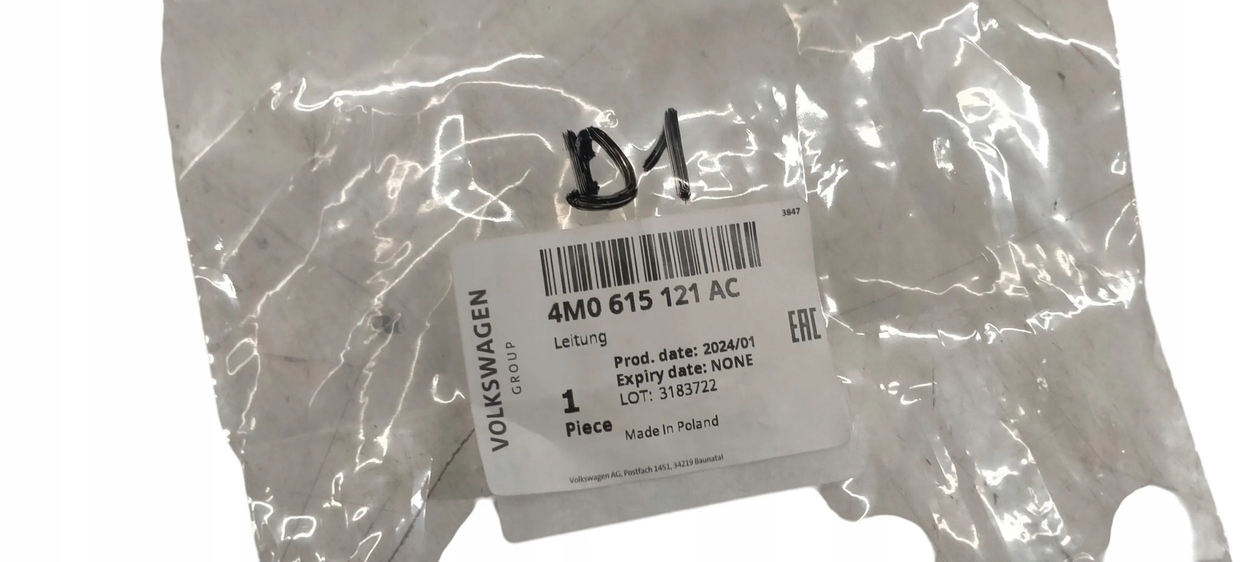 Sensor Desgaste Pastillas Audi Q7 4M 4M0615121AC