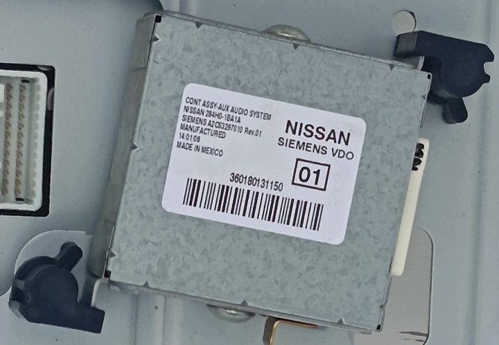 AUX-audiojärjestelmän moduuli INFINITI G37 G35 LIFT Q60 QX50 EX30d EX35 EX37