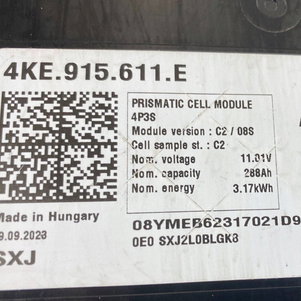 Audi Q8 e-tron Cellule de batterie 4KE915611E image 5