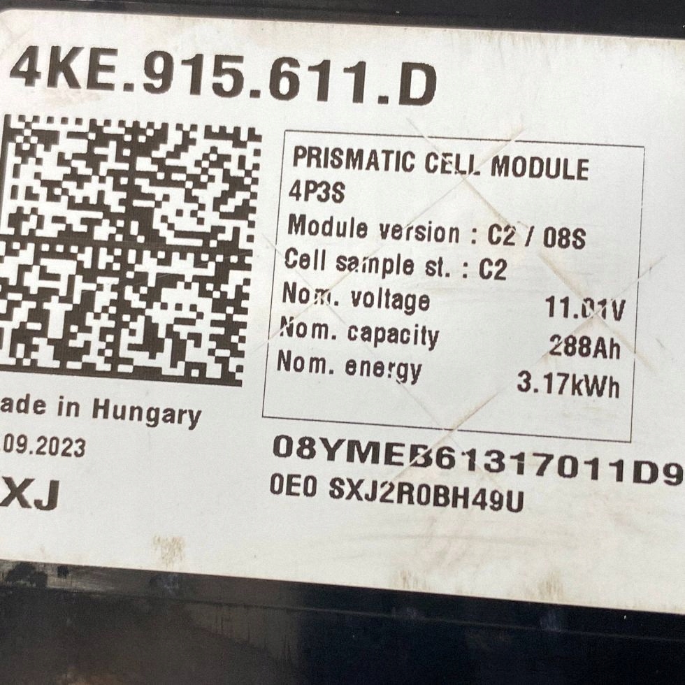 Audi Q8 e-tron battericell 4KE915611D (begagnad) image 4